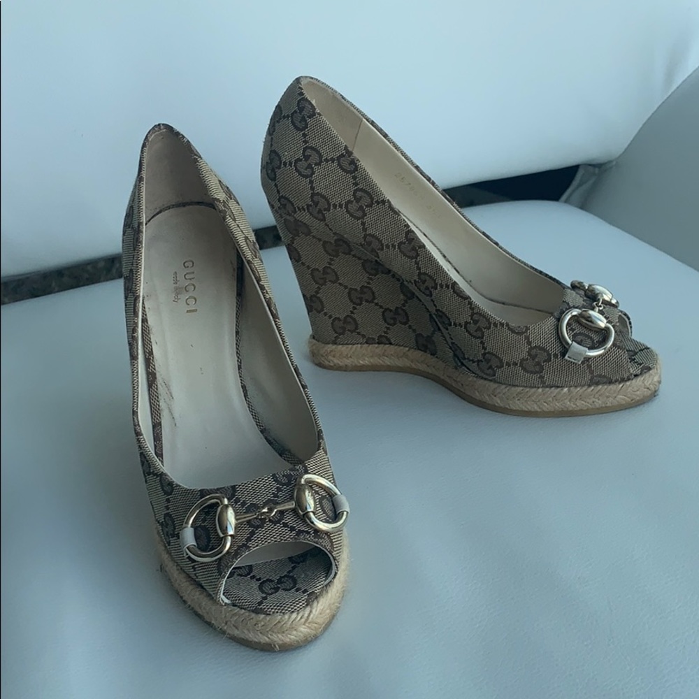 Gucci wedges